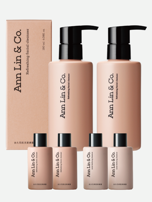 【 鏞鏞甫甫限定】永久花肌活潔膚露180ML 兩件優惠組+體驗款*4（配合折扣碼再8折）